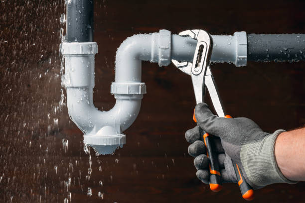 Professional Plumbing technician working in Wolcott, CT